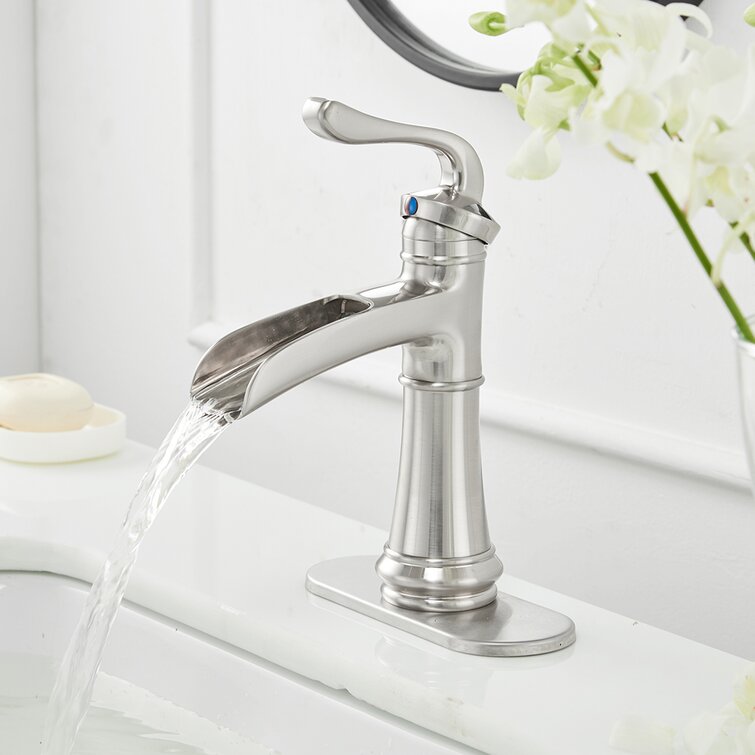 VIBRANTBATH Commercial Single Hole Bathroom Faucet & Reviews | Wayfair